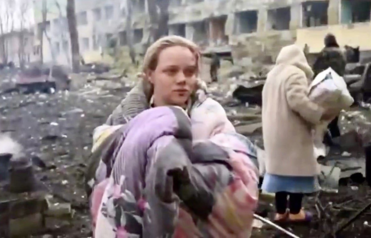 bombing site